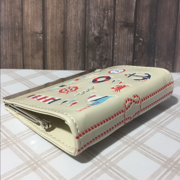 NWT Nautical Coin Purse - Cream - Picture 2 of 8